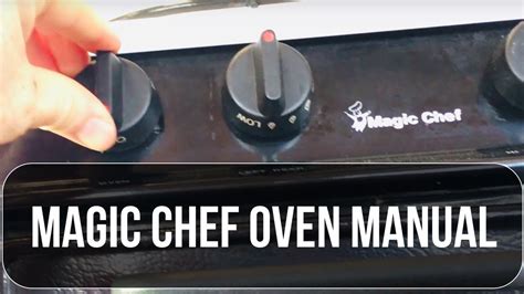 how to turn on chef gas oven